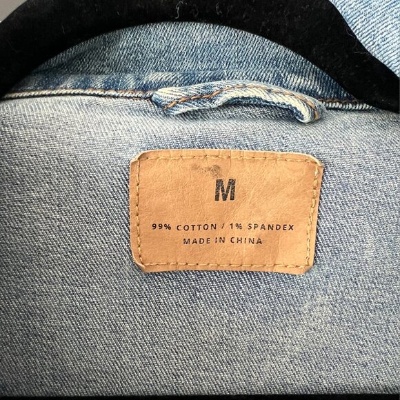 Vintage Jim Beam Denim Jean Jacket - Picture 3 of 4